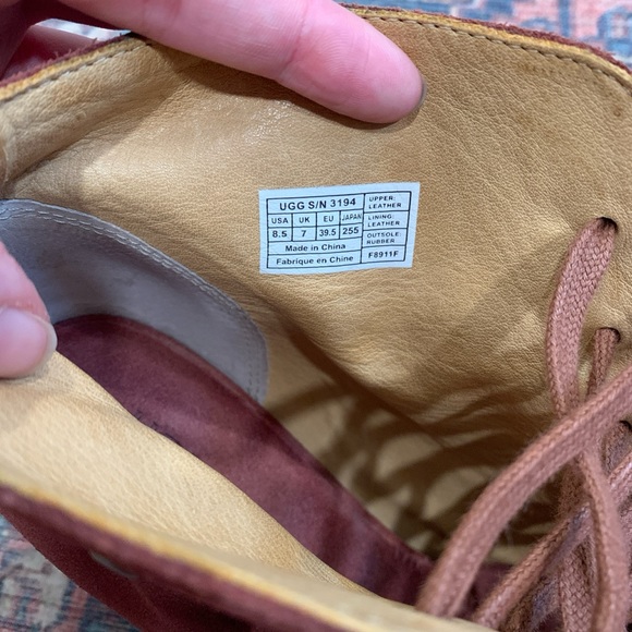 RARE Ugg Lace Up Boots - Picture 9 of 9
